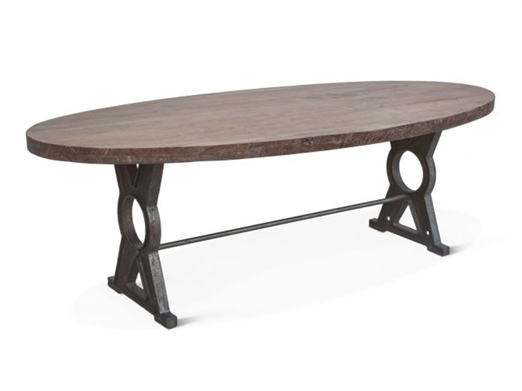 Home Trends & Design Dining Room French Market 94 Oval Dining Table FFM